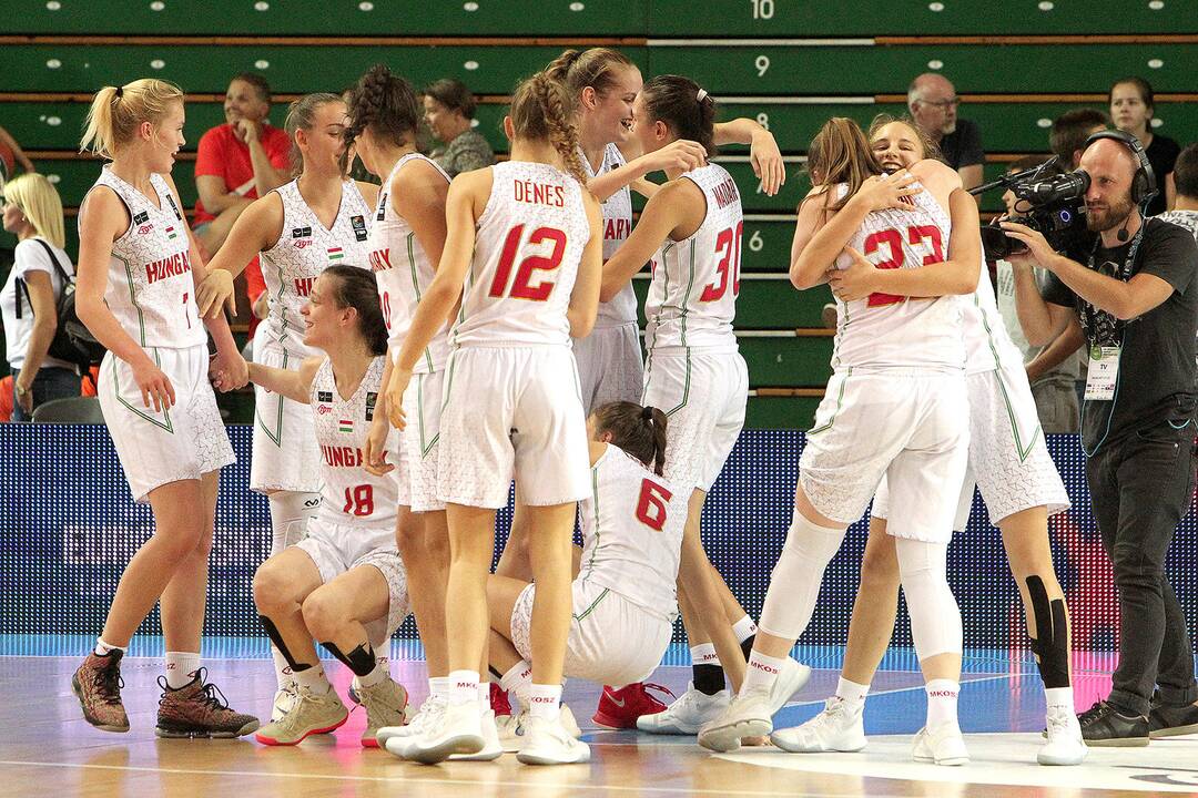 Lietuva – Vengrija 37:51. Merginų U16 EČ