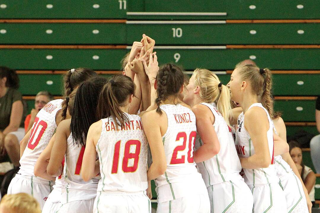 Lietuva – Vengrija 37:51. Merginų U16 EČ