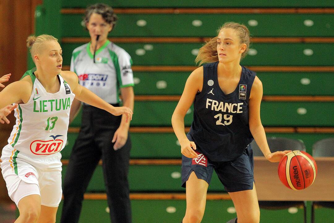 Kontrolinės. Lietuva U16 – Prancūzija U16 53:57