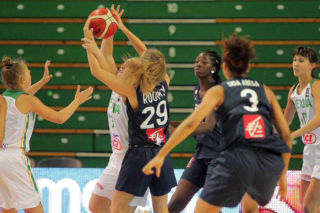 Kontrolinės. Lietuva U16 – Prancūzija U16 53:57