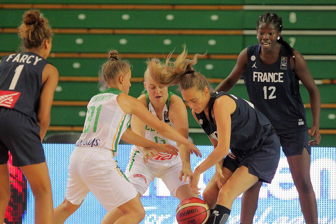 Kontrolinės. Lietuva U16 – Prancūzija U16 53:57