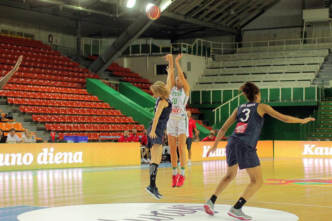 Kontrolinės. Lietuva U16 – Prancūzija U16 53:57