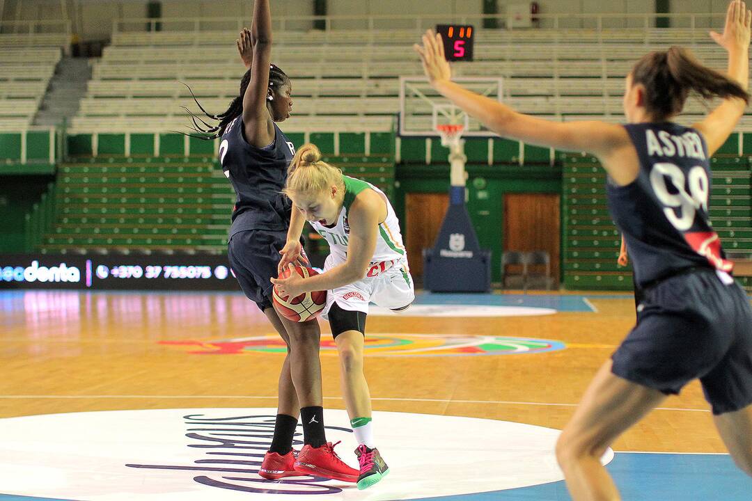 Kontrolinės. Lietuva U16 – Prancūzija U16 53:57