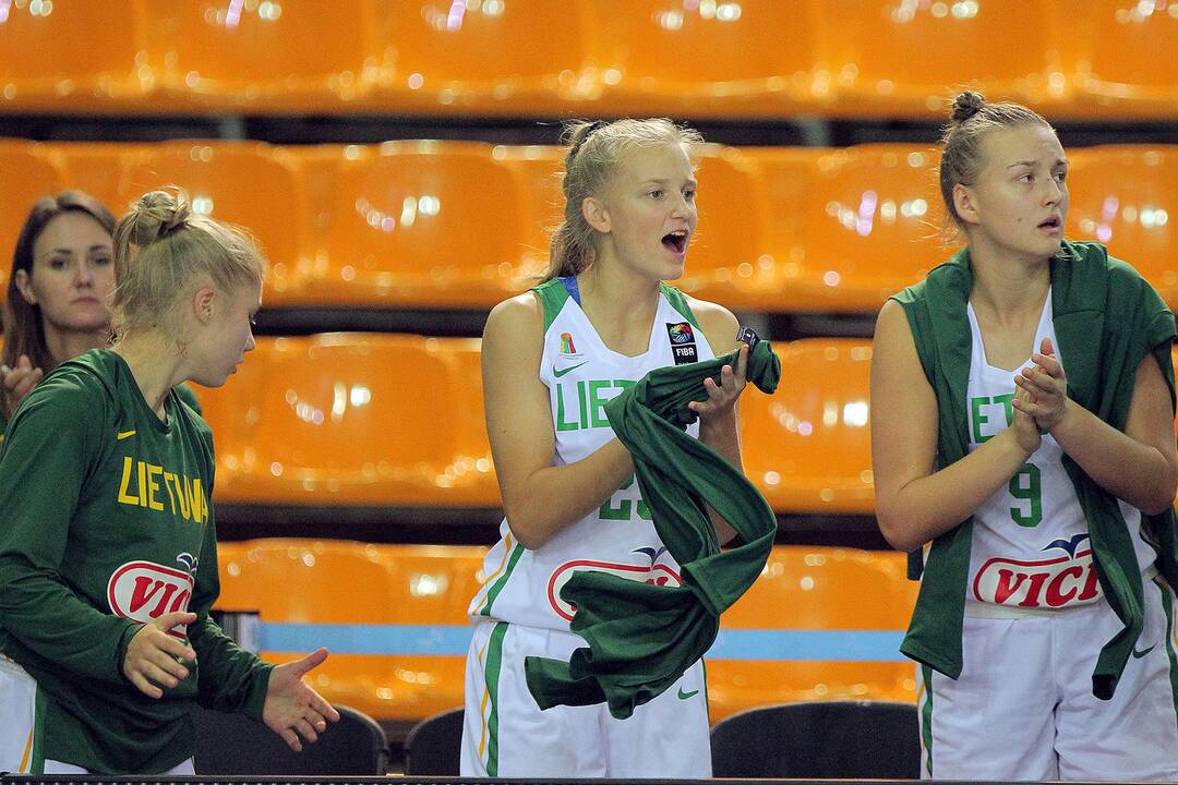 Kontrolinės. Lietuva U16 – Prancūzija U16 53:57