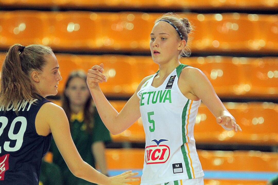 Kontrolinės. Lietuva U16 – Prancūzija U16 53:57