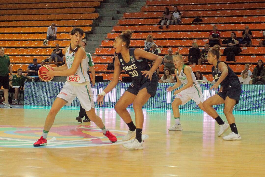 Kontrolinės. Lietuva U16 – Prancūzija U16 53:57