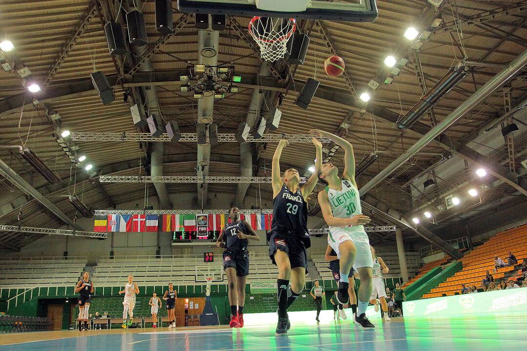 Kontrolinės. Lietuva U16 – Prancūzija U16 53:57