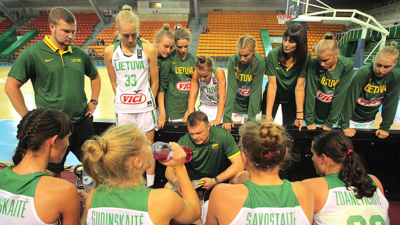 Kontrolinės. Lietuva U16 – Prancūzija U16 53:57
