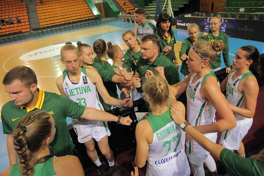 Kontrolinės. Lietuva U16 – Prancūzija U16 53:57