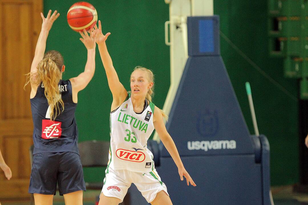 Kontrolinės. Lietuva U16 – Prancūzija U16 53:57