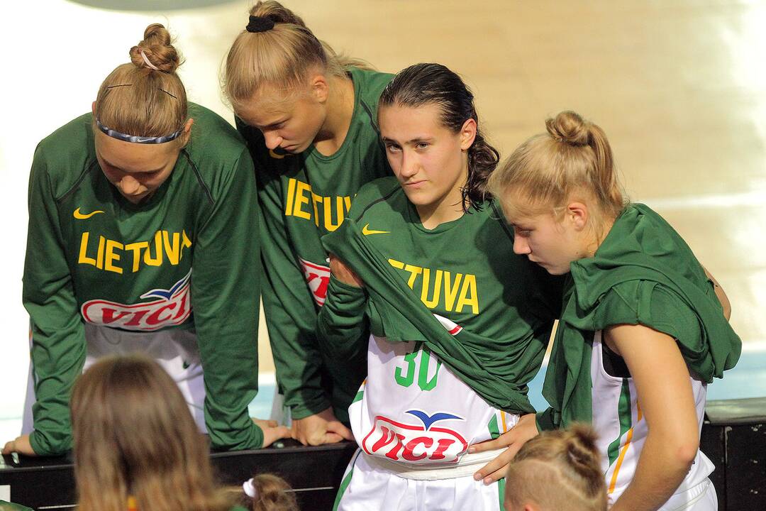 Kontrolinės. Lietuva U16 – Prancūzija U16 53:57