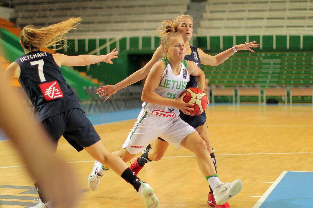 Kontrolinės. Lietuva U16 – Prancūzija U16 53:57