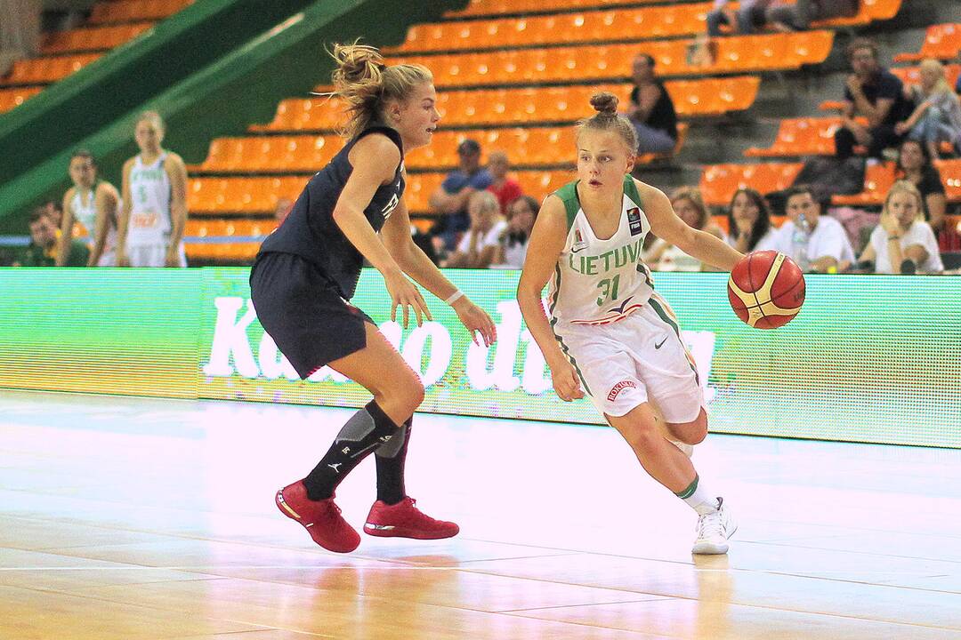 Kontrolinės. Lietuva U16 – Prancūzija U16 53:57