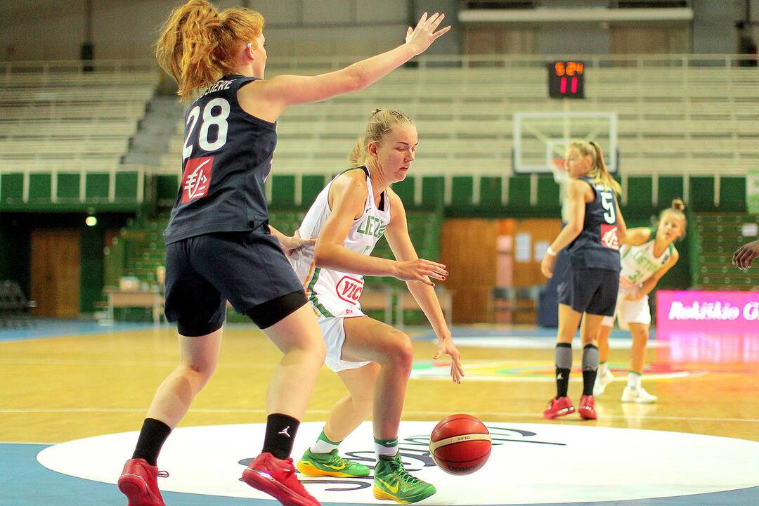Kontrolinės. Lietuva U16 – Prancūzija U16 53:57