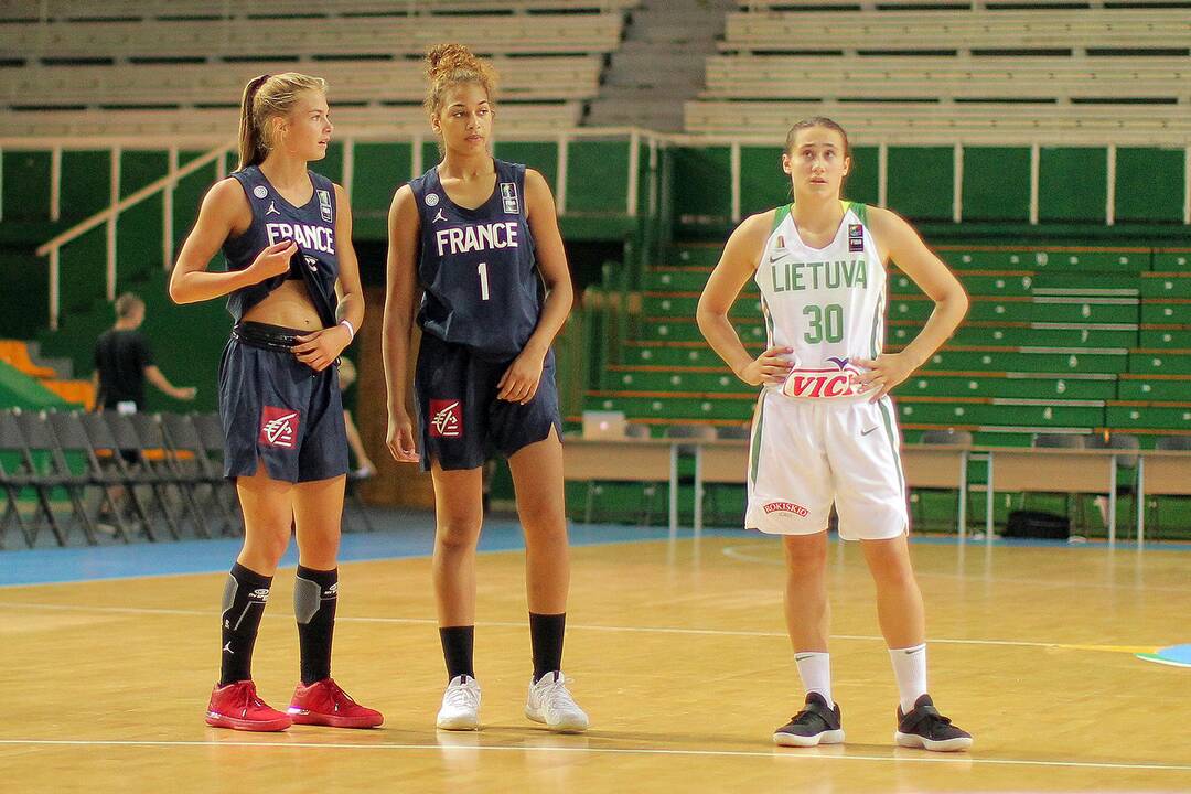 Kontrolinės. Lietuva U16 – Prancūzija U16 53:57