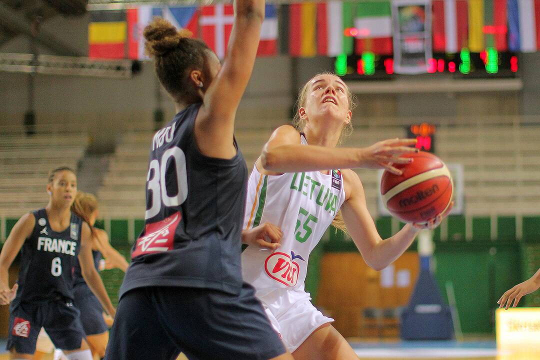 Kontrolinės. Lietuva U16 – Prancūzija U16 53:57