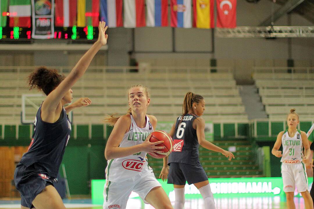 Kontrolinės. Lietuva U16 – Prancūzija U16 53:57