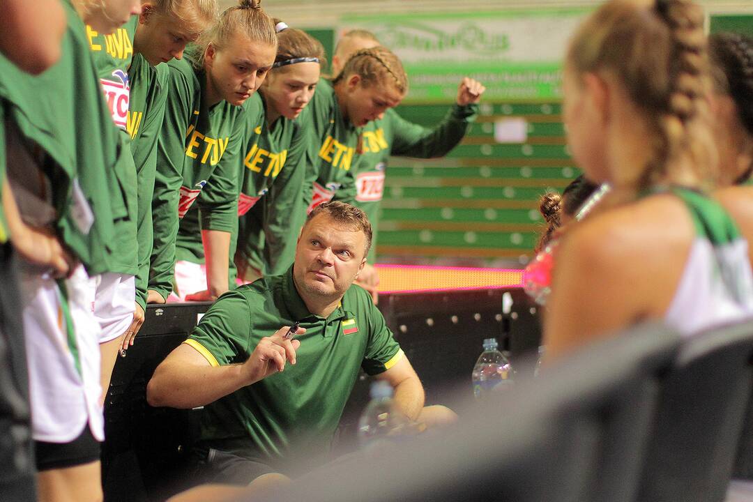 Kontrolinės. Lietuva U16 – Prancūzija U16 53:57