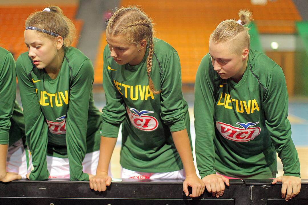 Kontrolinės. Lietuva U16 – Prancūzija U16 53:57