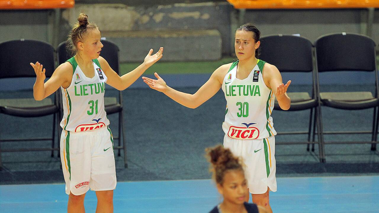 Kontrolinės. Lietuva U16 – Prancūzija U16 53:57