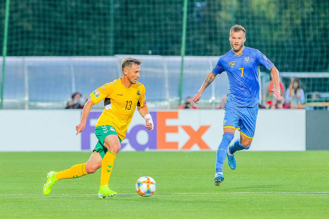EURO 2020 atranka: Lietuva – Ukraina 0:3