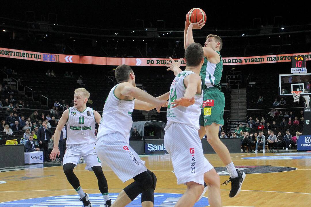 LKL ketvirtfinalis: „Žalgiris“ – „Dzūkija“ 89:70