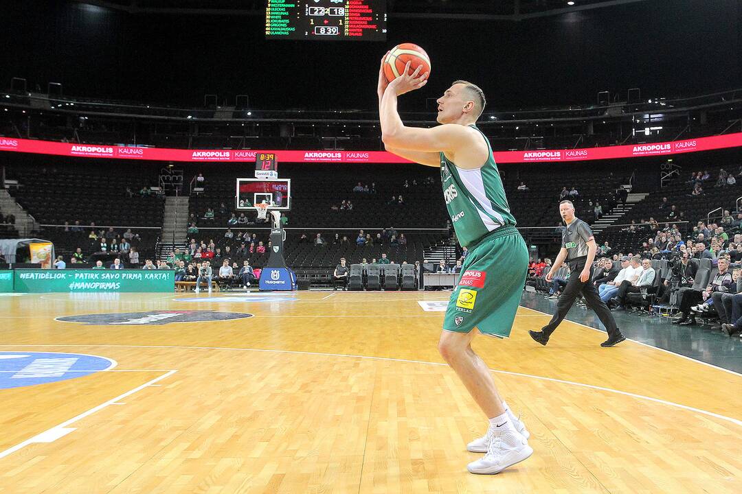 LKL ketvirtfinalis: „Žalgiris“ – „Dzūkija“ 89:70