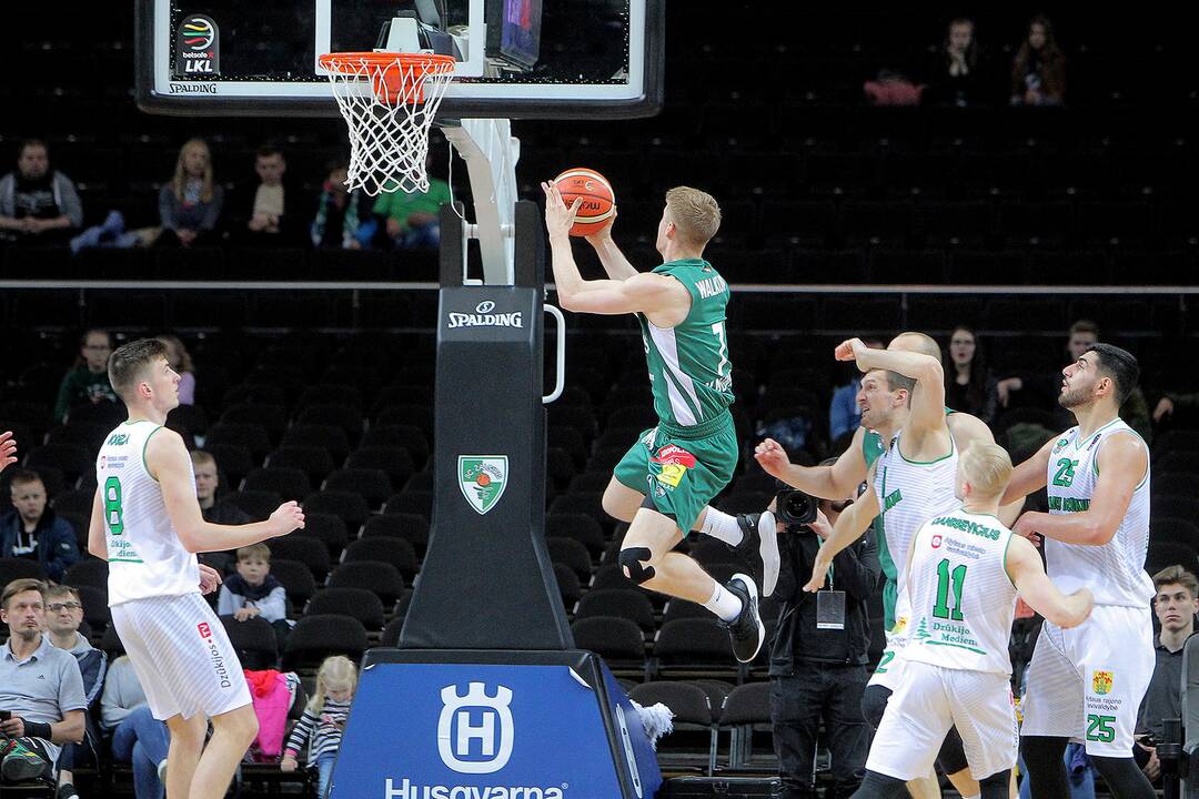 LKL ketvirtfinalis: „Žalgiris“ – „Dzūkija“ 89:70