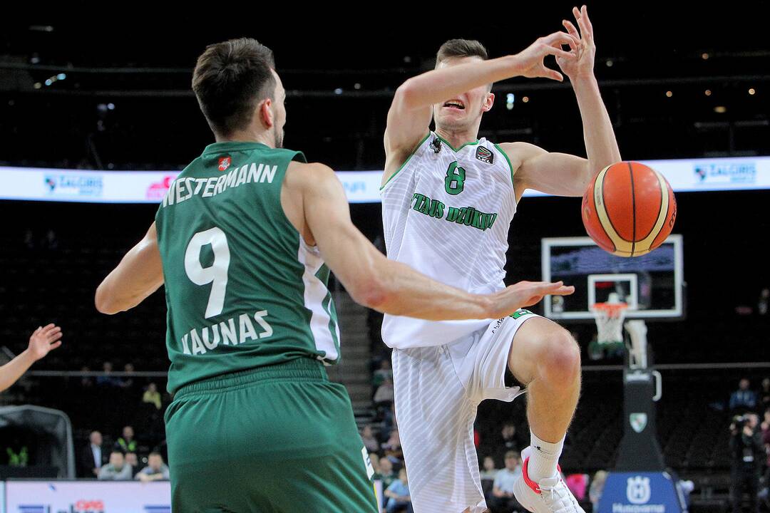 LKL ketvirtfinalis: „Žalgiris“ – „Dzūkija“ 89:70