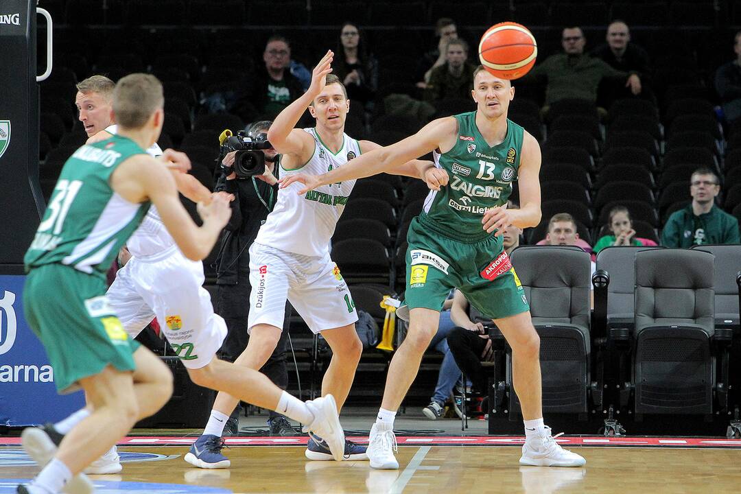 LKL ketvirtfinalis: „Žalgiris“ – „Dzūkija“ 89:70