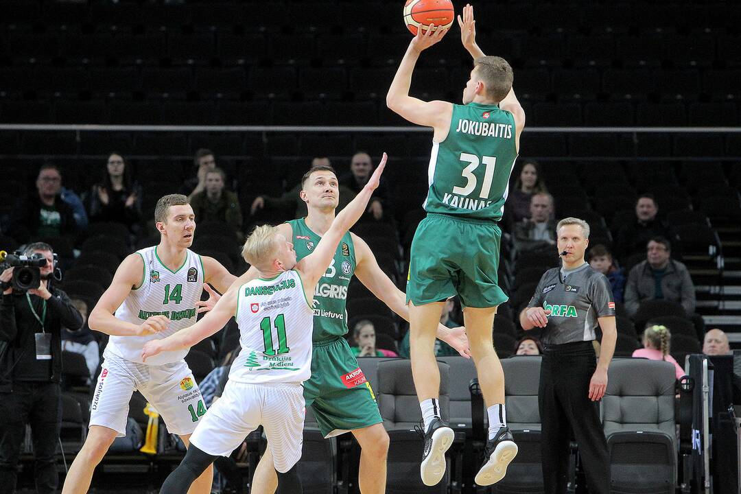 LKL ketvirtfinalis: „Žalgiris“ – „Dzūkija“ 89:70