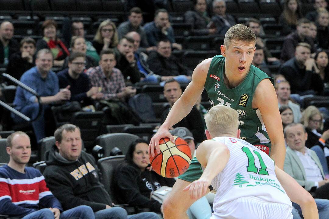LKL ketvirtfinalis: „Žalgiris“ – „Dzūkija“ 89:70