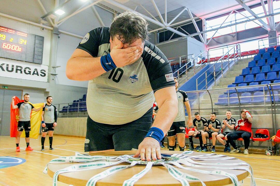 LRF taurės finalas: „Granitas“ – „Dragūnas“ 29:34