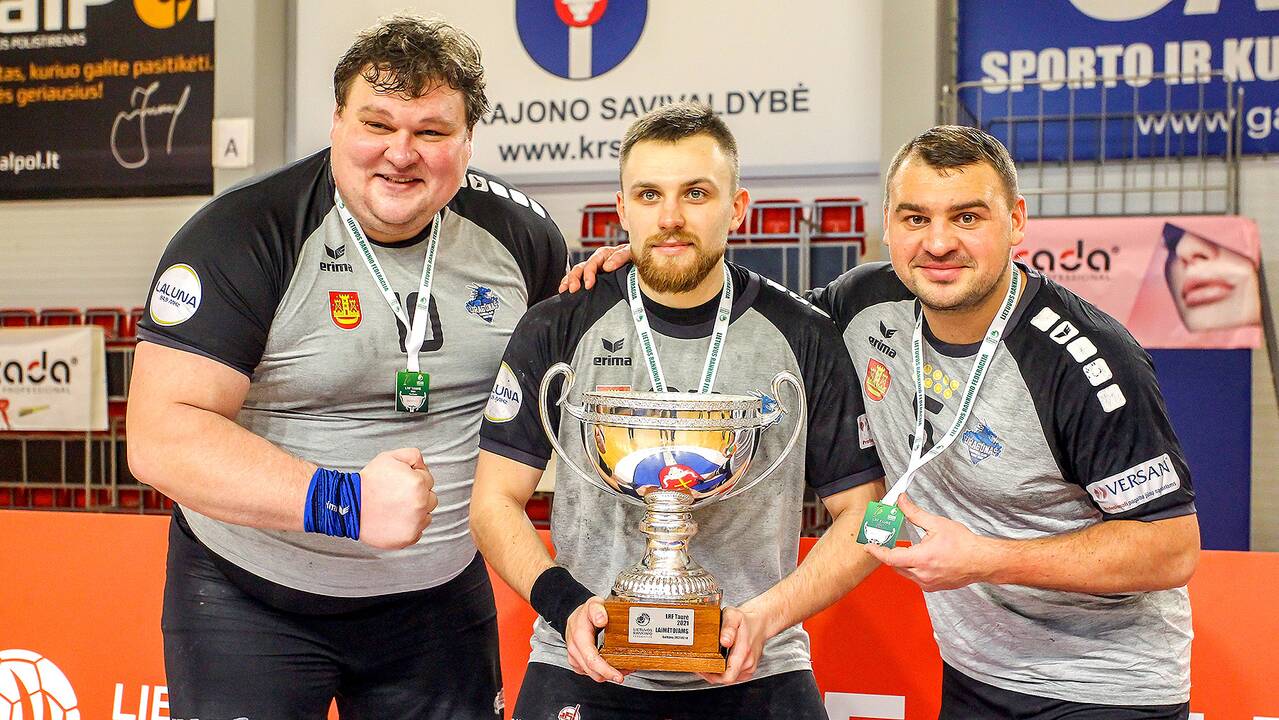 LRF taurės finalas: „Granitas“ – „Dragūnas“ 29:34