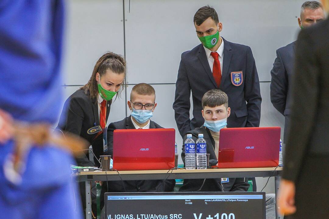 Lietuvos dziudo čempionatas 2021 [1 diena]