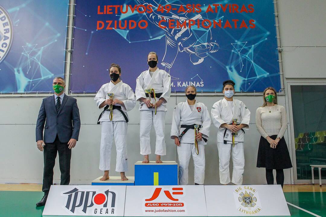 Lietuvos dziudo čempionatas 2021 [1 diena]
