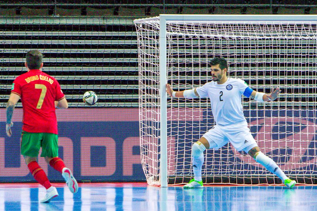 Portugalija – Kazachstanas 2:2 baud. 4:3 | Futsalo PČ