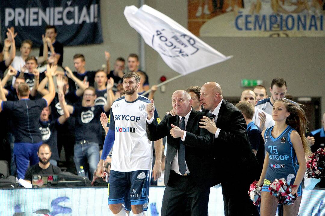 LKL: „Skycop“ – „Lietkabelis“ 93:78