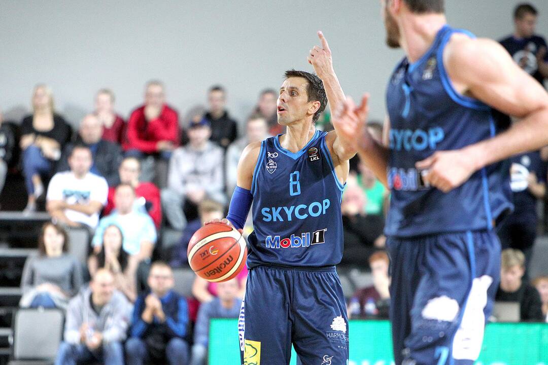 LKL: „Skycop“ – „Lietkabelis“ 93:78