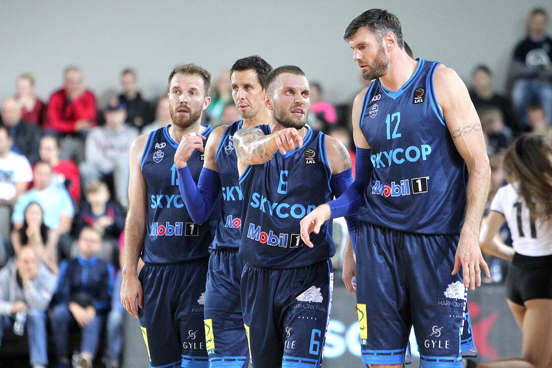 LKL: „Skycop“ – „Lietkabelis“ 93:78