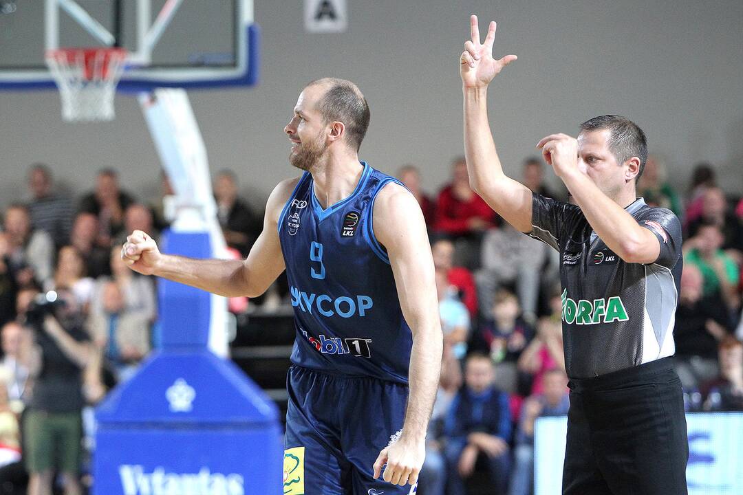 LKL: „Skycop“ – „Lietkabelis“ 93:78