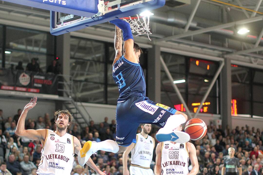LKL: „Skycop“ – „Lietkabelis“ 93:78