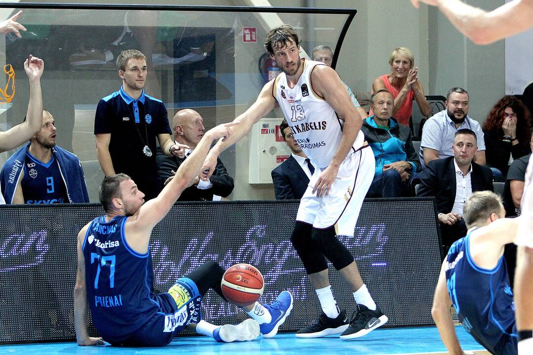 LKL: „Skycop“ – „Lietkabelis“ 93:78