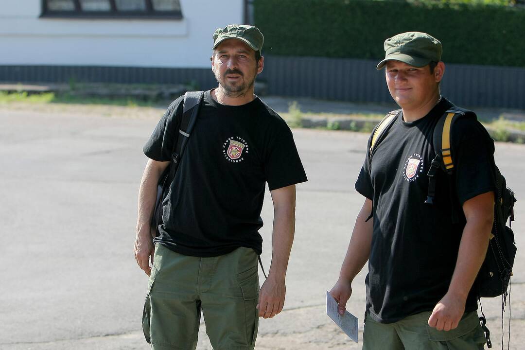 Pėsčiųjų žygis Kauno tvirtovėje.