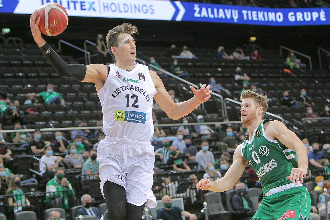 LKL: „Žalgiris“ – „Lietkabelis“ 61:72