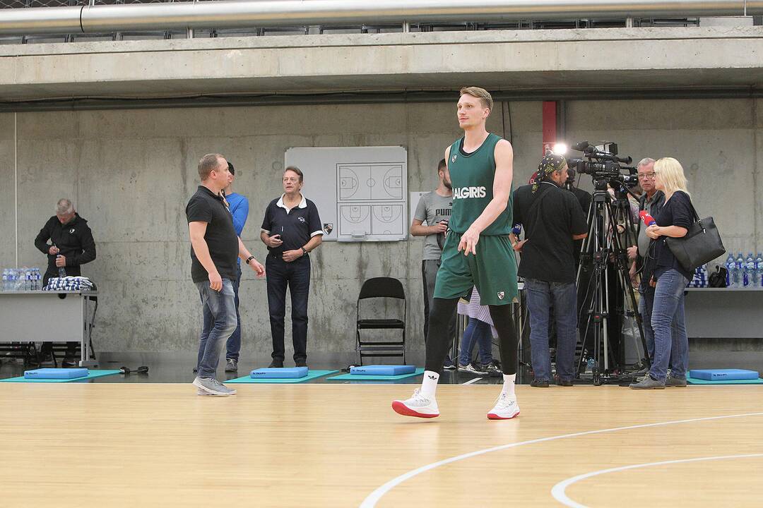Kauno „Žalgiris“ pradeda rengtis sezonui