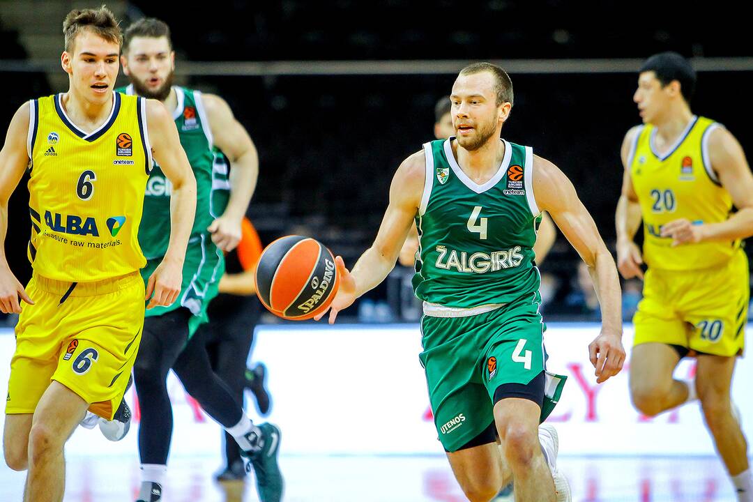 Eurolyga: „Žalgiris“ – „Alba“ 96:86