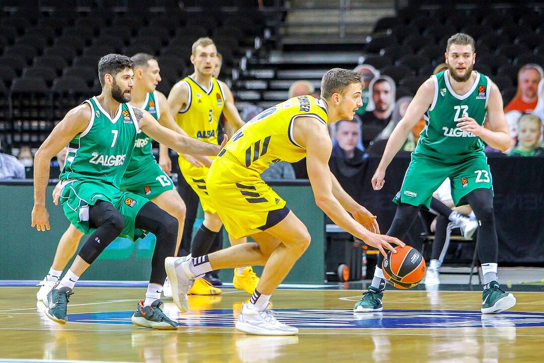 Eurolyga: „Žalgiris“ – „Alba“ 96:86
