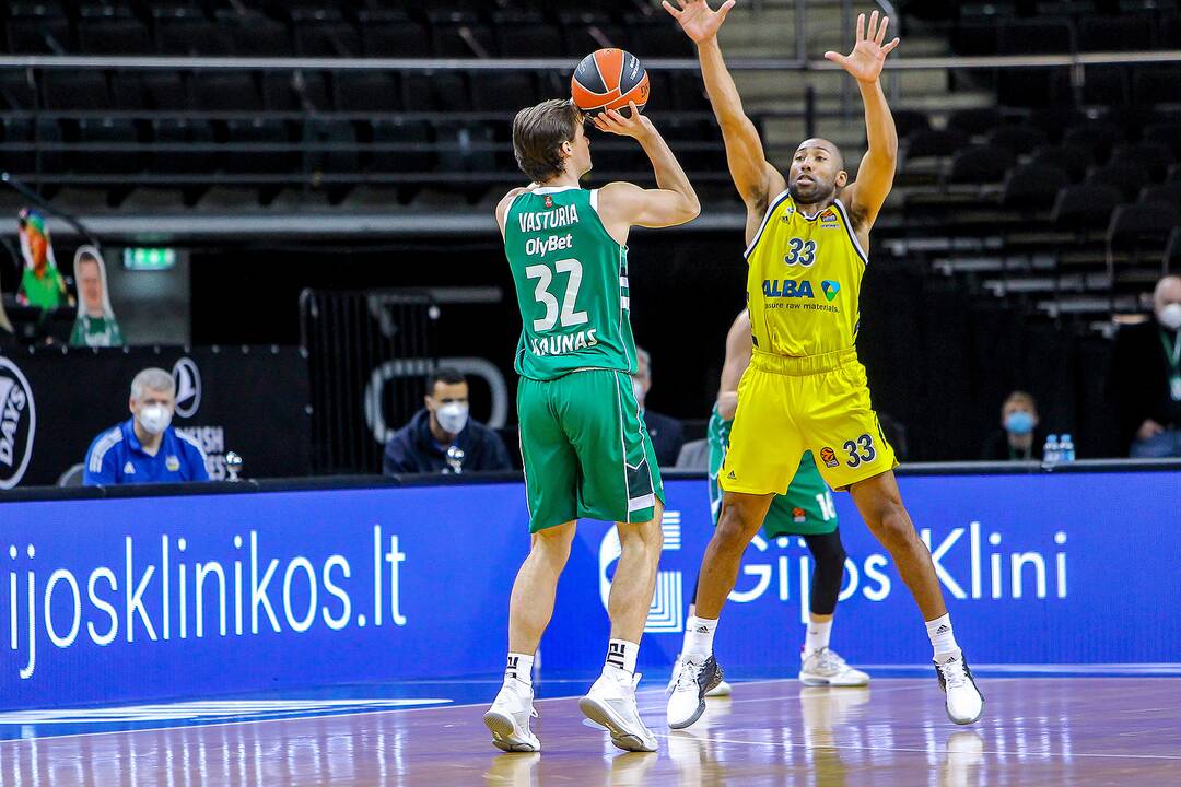 Eurolyga: „Žalgiris“ – „Alba“ 96:86