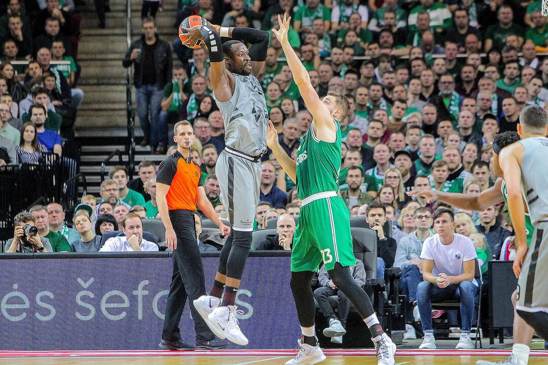 Eurolyga: „Žalgiris“ – ASVEL 70:56